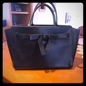 Beautiful black Kate Spade tote